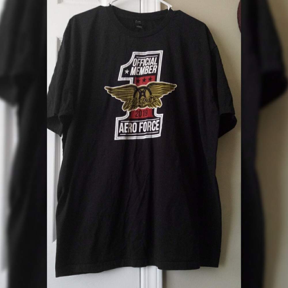 2019 Aerosmith Aeroforce One Official Concert Tee